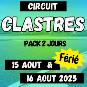 Clastres – Ven. 15 Férié & Sam. 16 Aout 2025 (2 Jours)